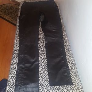 NWT H&M super slim waxed  leggings